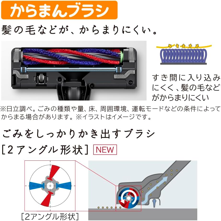 日立のブラシ